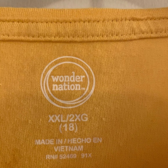 Wonder Nation Girls top - adorable top 12 … - Picture 2 of 6
